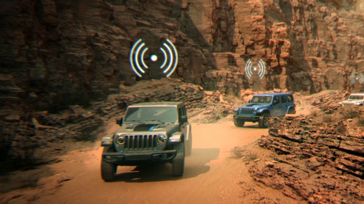 Jeep ukazuje možné cesty, jak usnadnit řidičům jízdu v terénu